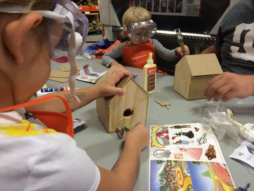 Free Monthly Kids Workshops at the Home Depot