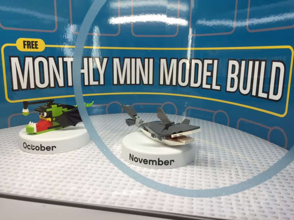 Reminder: Sign up for the Free November Lego Mini Build Starts 9/15