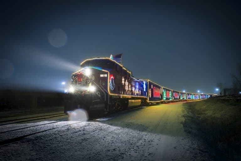 Where to See the Canadian Pacific Holiday Train near Edmonton This Year